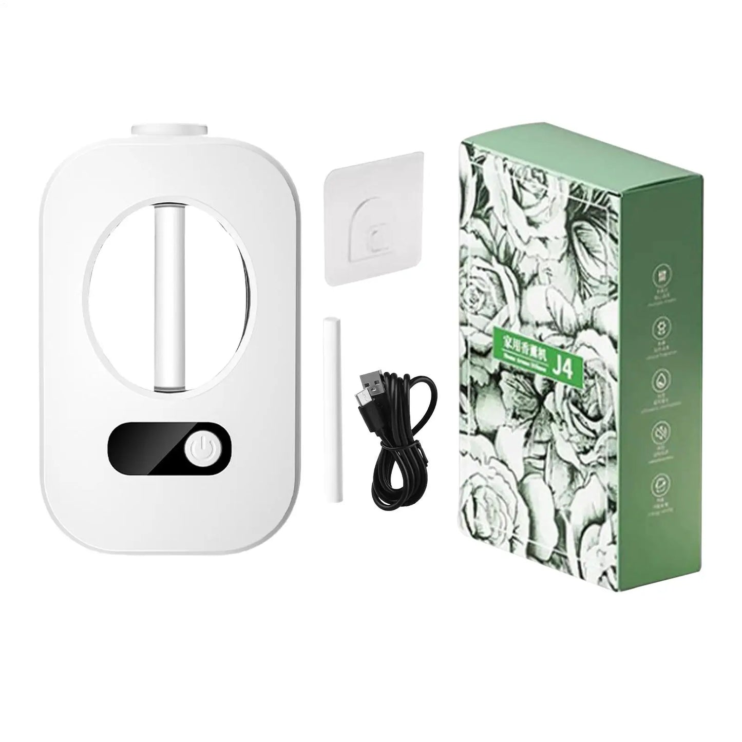 Automatic aromatherapy device toilet home air freshener aromatherapy machine essential oil diffuser rechargeable humidifier