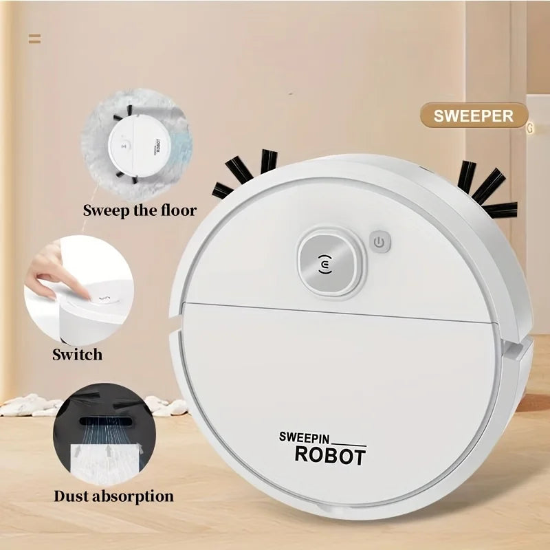 Smart Sweeping Robot Household Vacuum Cleaner 3-in-1 Smart Cleaning Machine Vacuum Cleaner Home Appliance