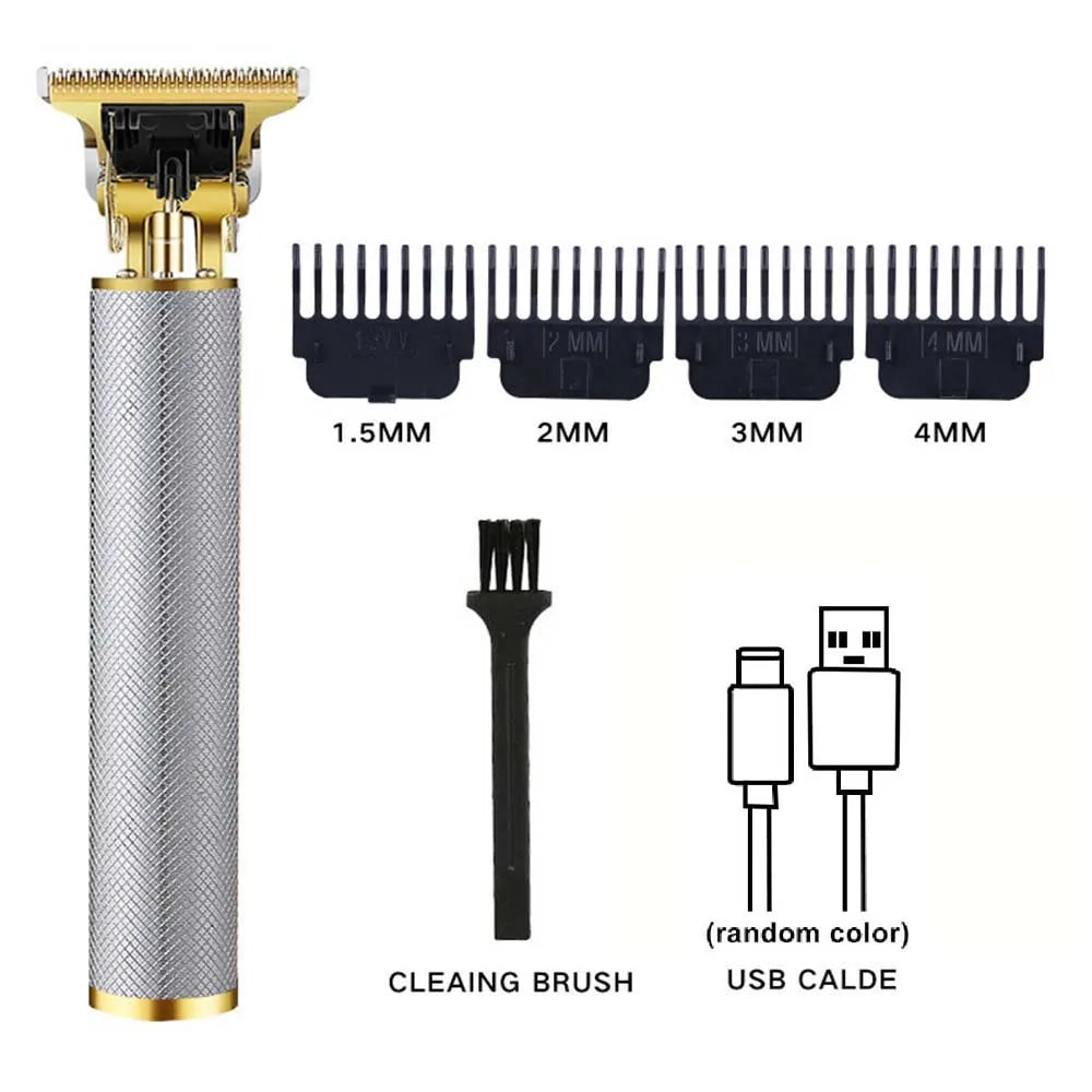 Professional Hair Clipper and Trimmer Set Men Electric Razor Shavers Beard Trimmer Rechargeable Barber Clippers Haircut Kit